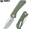 Kubey Thalia Front Flipper - OD Green G10