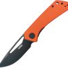 Kubey Thalia Front Flipper Orange G10 - 14C28N