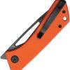 Kubey Thalia Front Flipper Orange G10 - 14C28N