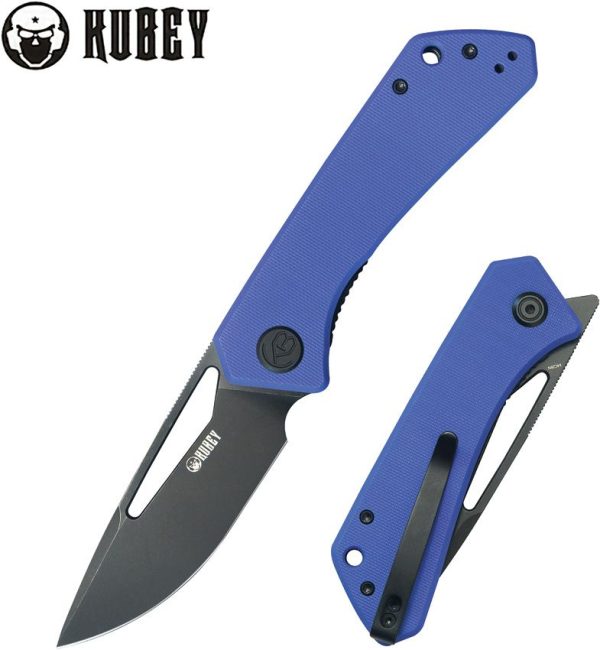 Kubey Thalia Front Flipper Blue G10 - 14C28N
