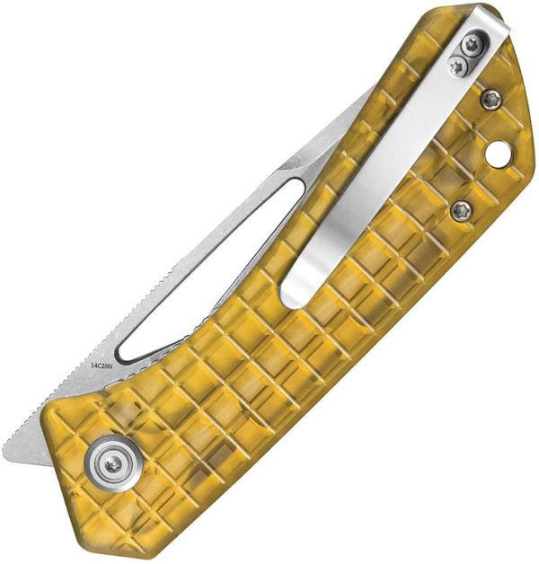 Kubey Thalia Front Flipper Ultem - D2 Tool Steel