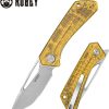 Kubey Thalia Front Flipper Ultem - D2 Tool Steel