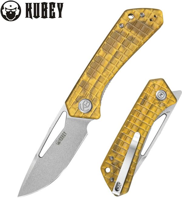 Kubey Thalia Front Flipper Ultem - D2 Tool Steel