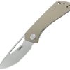 Kubey Thalia Front Flipper Tan G10 - 14C28N