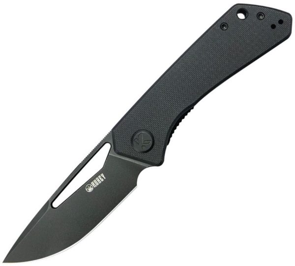 Kubey Thalia Front Flipper Black G10 - 14C28N