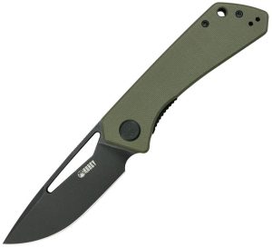 Kubey Thalia Front Flipper OD Green G10 - 14C28N