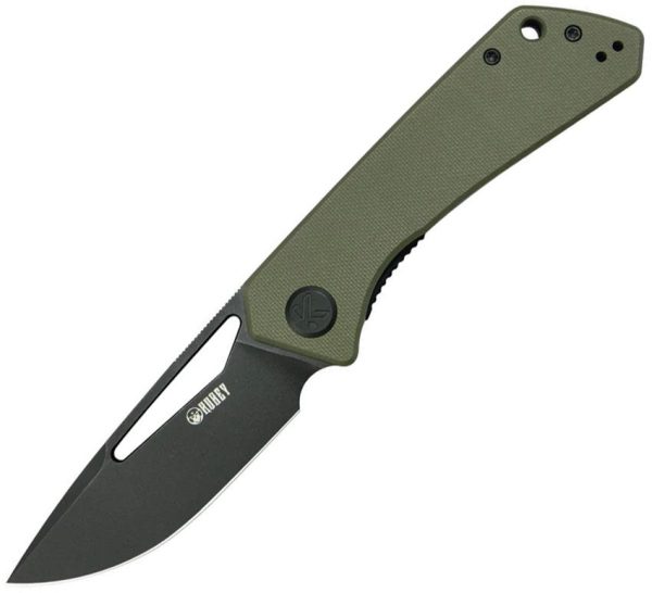Kubey Thalia Front Flipper OD Green G10 - 14C28N