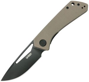 Kubey Thalia Front Flipper Tan G10 - 14C28N