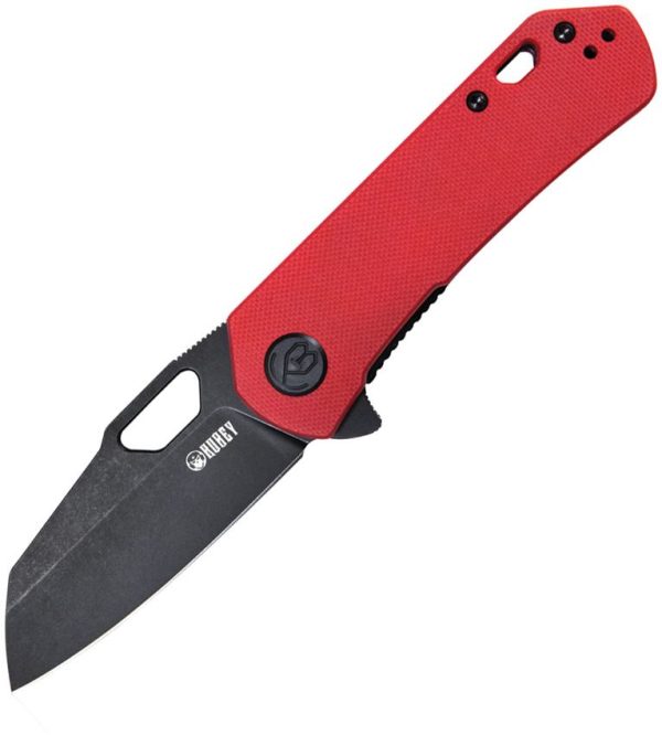 Kubey Duroc Linerlock Red G10 - D2 Tool Steel