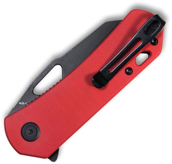 Kubey Duroc Linerlock Red G10 - D2 Tool Steel
