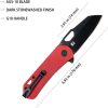 Kubey Duroc Linerlock Red G10 - D2 Tool Steel