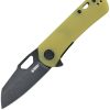 Kubey Duroc Linerlock Yellow G10 - D2 Tool Steel