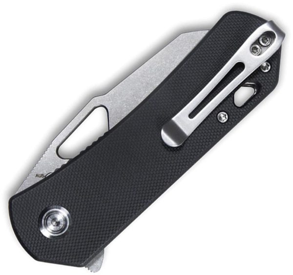 Kubey Duroc Linerlock Folding Knife - Black G10