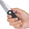 Kubey Duroc Linerlock Folding Knife - Black G10