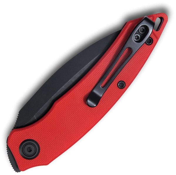 KUB333B_add_01.jpg Kubey Leaf Linerlock Folding Knife - Red G10