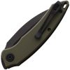 KUB333C_add_01.jpg Kubey Leaf Linerlock Folding Knife - OD Green G10