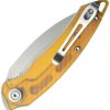 KUB333G_add_01.jpg Kubey Leaf Linerlock Folding Knife - Ultem Handle
