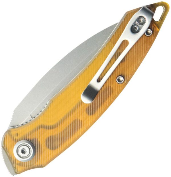 KUB333G_add_01.jpg Kubey Leaf Linerlock Folding Knife - Ultem Handle