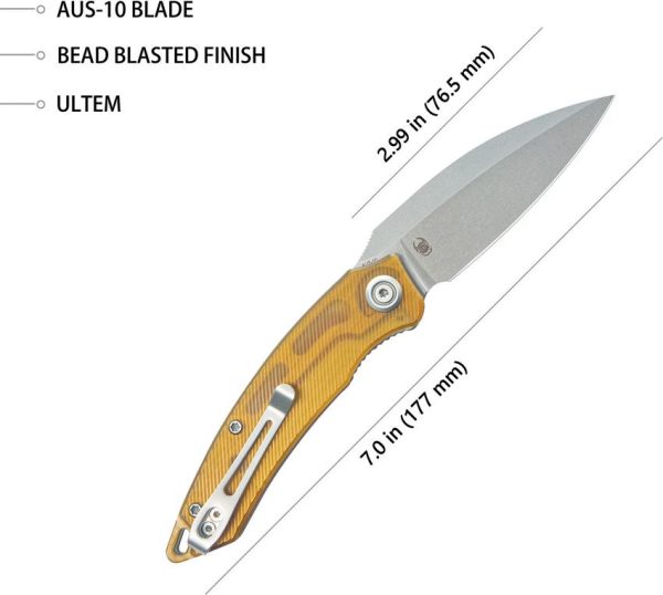 KUB333G_add_02.jpg Kubey Leaf Linerlock Folding Knife - Ultem Handle