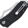 Kubey Ceyx Linerlock Folding Knife - Black G10