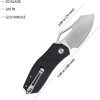 Kubey Ceyx Linerlock Folding Knife - Black G10