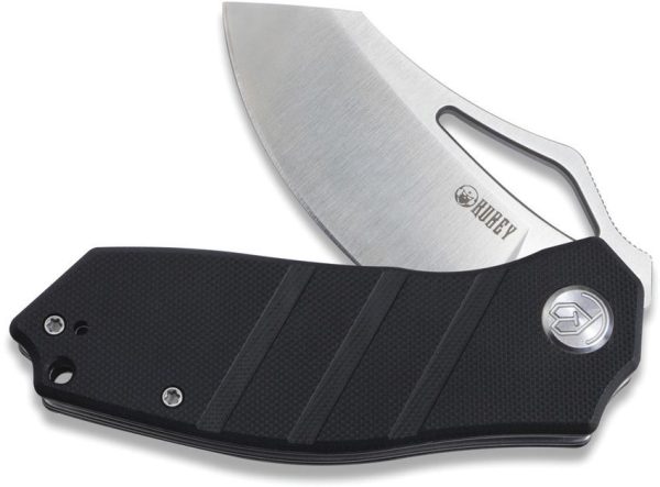 Kubey Ceyx Linerlock Folding Knife - Black G10