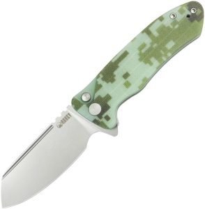 KUB336J.jpg Kubey Creon Button Lock Digital Camo AUS-10A Folding Knife