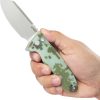 Kubey Creon Button Lock Digital Camo AUS-10A Folding Knife