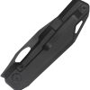 KB Knives Verijero Framelock Folding Knife Black Titanium 3.38"