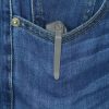 KB Knives Verijero Framelock Ti Folding Knife 3.38" Black Stonewash 14C28N