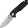 Kubey Belus EDC Linerlock Black AUS-10A Folding Knife