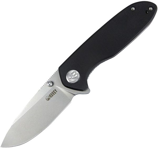 Kubey Belus EDC Linerlock Black AUS-10A Folding Knife