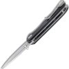 Kubey Belus EDC Linerlock Black AUS-10A Folding Knife
