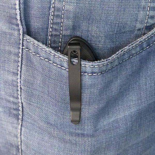 Kubey Belus EDC Linerlock Black Stonewash AUS-10A Folding Knife
