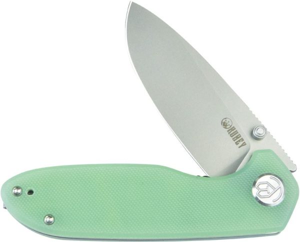 KUB342F_add_03.jpg Kubey Belus EDC Linerlock Jade AUS-10A Folding Knife