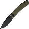 Kubey Momentum Linerlock Green D2 Drop Point