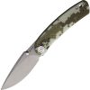 Kubey Momentum Linerlock Camo D2 Stonewash