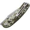 Kubey Momentum Linerlock Camo D2 Stonewash