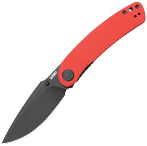 Kubey Momentum Linerlock Red D2 Drop Point