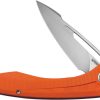 Kubey Merced Linerlock Orange AUS-10A Bead Blast