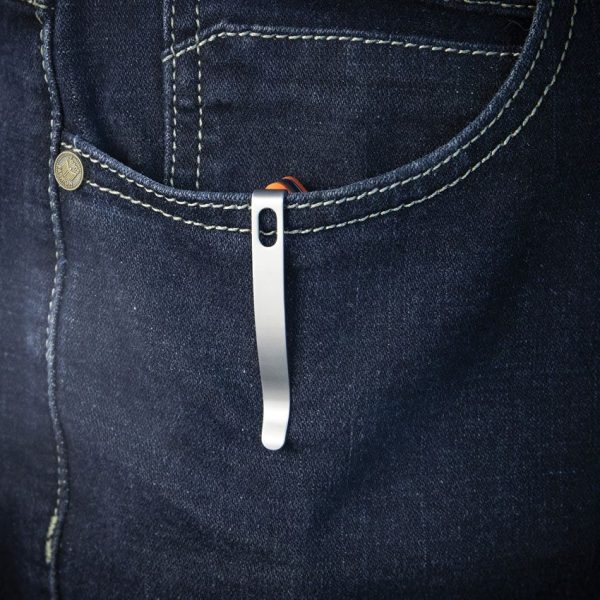 Kubey Merced Linerlock Orange AUS-10A Bead Blast