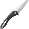 Kubey Merced Linerlock Black G10 Folding Knife