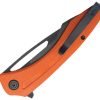 Kubey Merced Linerlock Orange G10 Folding Knife