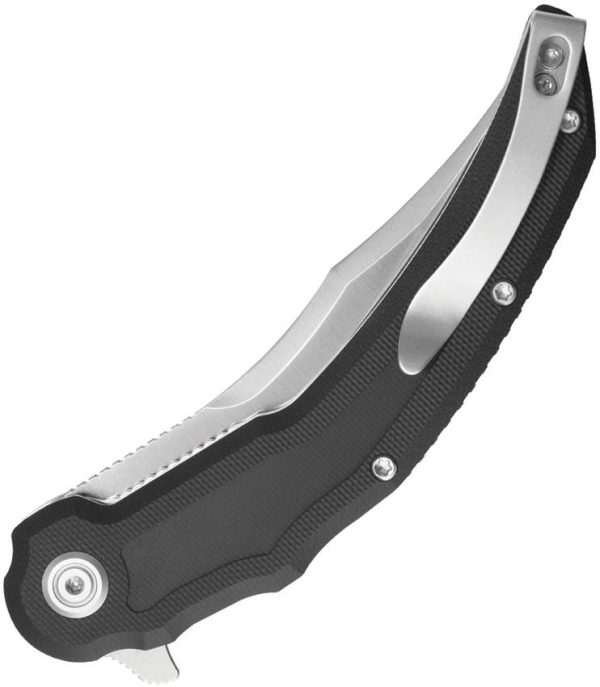 KUB346A_add_01.jpg Kubey Wave Crest Pikal Linerlock Black G10