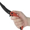 Kubey Wave Crest Linerlock Red G10 Folding Knife