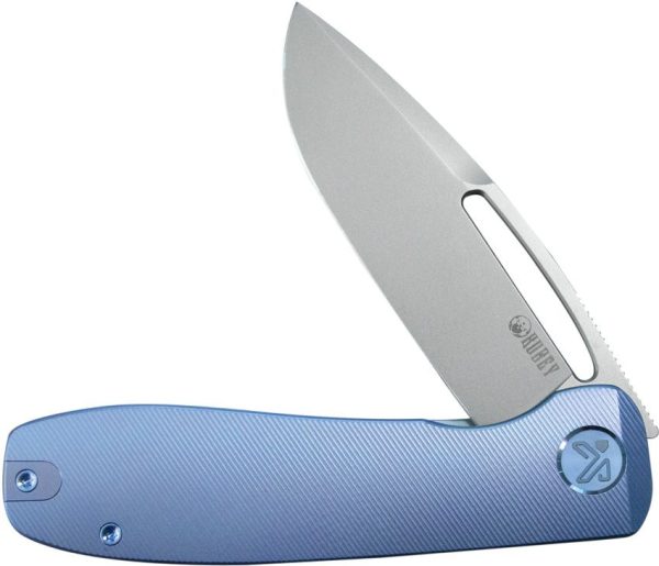 KUB353B_add_04.jpg Kubey Supercell Linerlock Blue Titanium Folding Knife