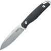 Kubey Dust Devil Fixed Blade - Black Micarta