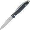 Kubey Dust Devil Fixed Blade - Black Micarta