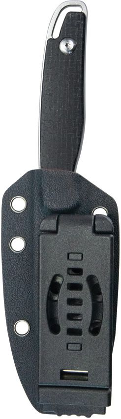 Kubey Dust Devil Fixed Blade - Black Micarta