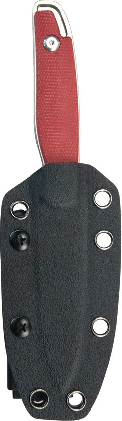 Kubey Dust Devil Fixed Blade - Red Micarta